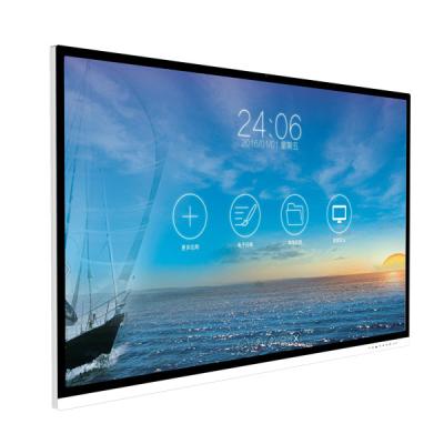 China 85 Zoll 4K UHD Wandkiosk Wandmontierte Digitalanzeige 500nits zu verkaufen