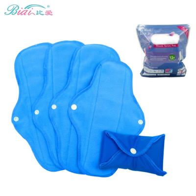 China Super Breathable Washable Reusable Cloth Menstrual Pads Absorb Cheaper Pads Soft Sanitary Comfortable Panties Lining Sets for sale