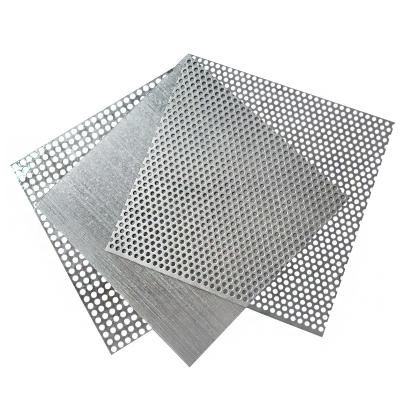 China Plain Weave Metal Holes Panel Display Rack Supermarket Shelf Sheet Punch Protective Fence for sale