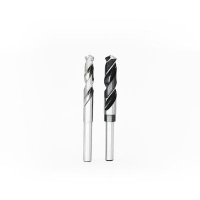 China Metal Drilling HSS Silver And Deming Reduced Shank Twist Drill Bits For Metal Drilling for sale