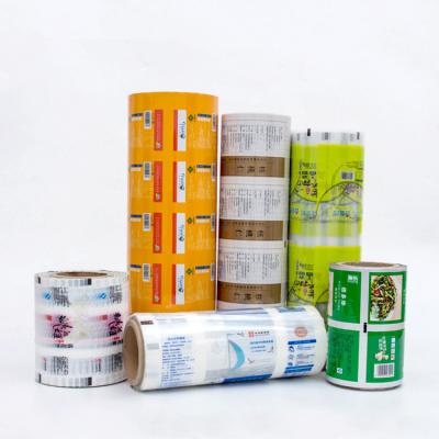 China Moisture Proof Color Printing Bag Sealing Plastic Film Roll Product Custom Printed Ziplock Bags for sale