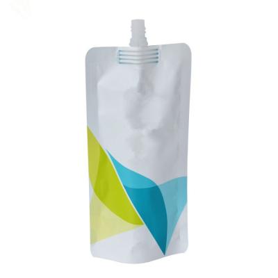 China BIODEGRADABLE Most Popular Aluminum Foil Spout Pouches Aluminum Plastic Bag With Spouts Paper Spout Bag for sale