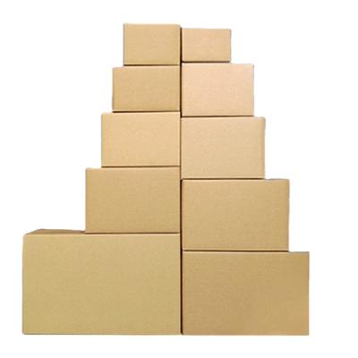 China Recycled Materials Shipping Moving Paper Packaging Box Cardboard Corrugated Paperboard for sale