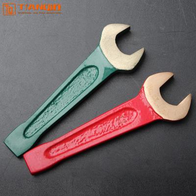 China Multi Functional Non Sparking Knocking Open End Wrench Pressure Wheel Auto Wrenches for sale