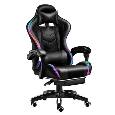 China Full (height) gaming runner chair RGB gaming computer PC desk massager sillas gamer adjustable cool gear speed chair graphite lightweight packing chair for sale