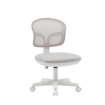 China (Height)Adjustable Low Back White Executive Office Chair For Meeting Room for sale