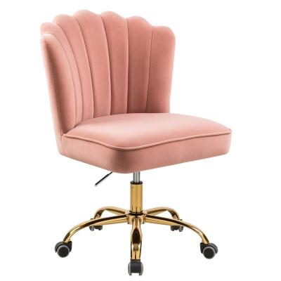 China Home Office Adjustable Chair Swivel Lounge Office Velvet (Height) for sale