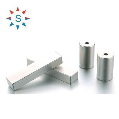 China Long East Block Magnetic Bar Magnet Industrial Senator for Medical Application N35H/N38H/N40H/N45H for sale