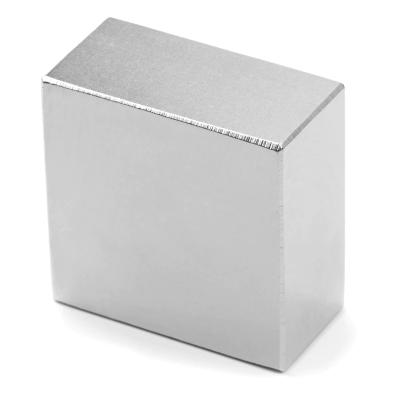 China Industrial magnet super strong neodymium magnet blocks magnetic materias large magnet block magnets for motor application for sale