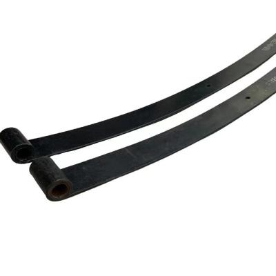 China Tianjin qiangbang SUP9 60Si2Mn steel leaf spring steel single eye double eye for Japanese truck spare parts for sale