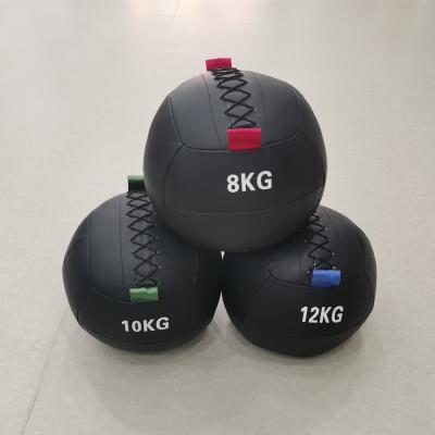 China Universal Fitness Bodybuilding Wall Medicine Ball Exercise Soft Wall Ball for sale