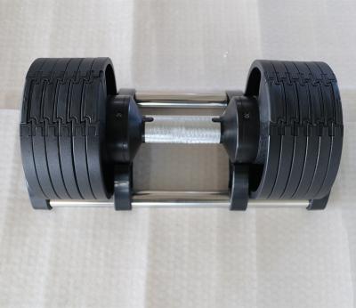 China Universal Gym Dumbbell Set Weightlifting Fitness 20kg Wholesale Adjustable Dumbbell for sale