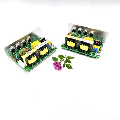 China With output overcurrent protection and short circuit protection PCB ultrasonic generator 120W for ultrasonic cleaner transducer 28khz/40khz 110v/220v for sale