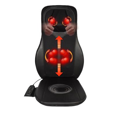 China Shiatsu Jade Stone Lumbar Back Body Support Massage Cushion with Infrared Heat S305 for sale