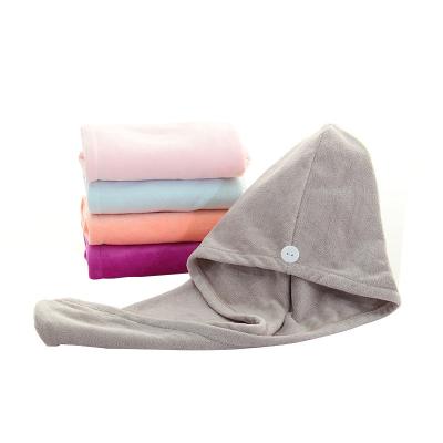 China Wholesale Hair Absorbent Durable Turban Microfiber Quick Drying Hair Towel for sale