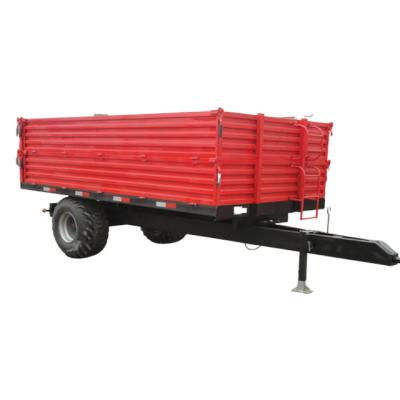 China Easy Operation 5 Ton Big Type Tractor 2 Wheel Farm Trailer for sale