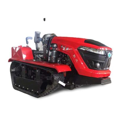 China Efficient performance new 45HP and 80 HP paddy field light crawler tractor machine farm agricultural equipment for sale