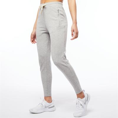 China Custom Anti-Wrinkle Sportswear Feminine Women Pants Joggers Women Casual Zipper Fitness Joggers Slim Fit Running Joggers for sale