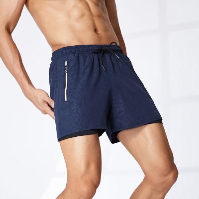 China Anti-wrinkle swimming trunks men's sports basketball training shorts fitness beach quick dry shorts pants for sale