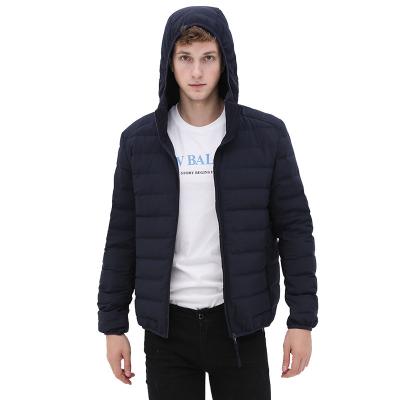 China 2023 Trend Seamless Anti-wrinkle Down Coat Men Winter Casual Regular Fit Plus Size Light Weight Down Jackets for sale