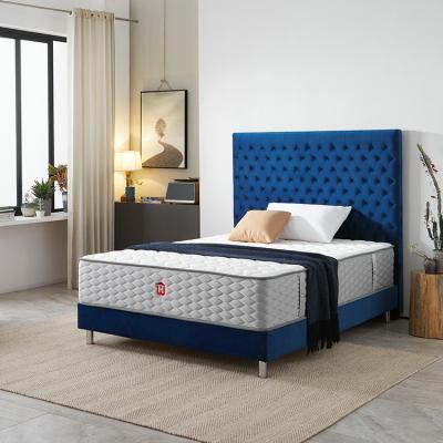 China 2021 China Products Hypoallergenic Hot Large Box Spring Bed Base Double Bedroom for sale