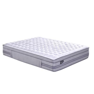 China Latest Design Bedroom Furniture Modern Queen Size Pocket Spring Latex Mattress Hypoallergenic for sale