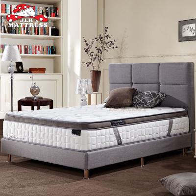 China New Products Hypoallergenic Knitted Fabric King Size Bed Luxury Spring Mattress Raw Material for sale