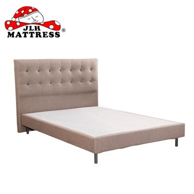 China Modern PU Fabric / Sofa / Real Leather / King Size Bed Solid Wood Bases for sale