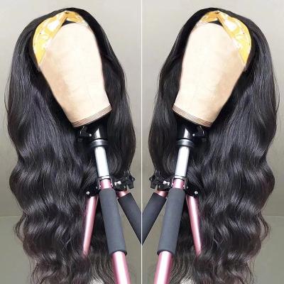 China Full Body Wave 100% Virgin Peruvian Lace Front Human Hair Wig 13x4inch for sale