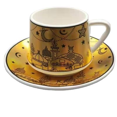 China Viable turkish arabic coffee cup set 12 turkish coffee cups set for sale