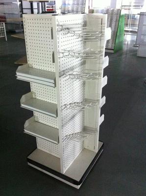 Κίνα White Wire supermarket shelf light duty gondola shelf προς πώληση