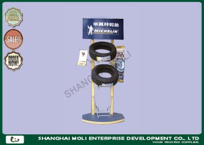 China Customized Silk print or sticker mobile tire storage rack for promotional & advertising for sale