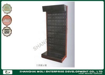 China Peg board hooks hanging tool storage rack steel metal display stand for Retail store for sale