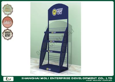 China Wire Retail Display Racks store shelving units floor standing powder coating for sale