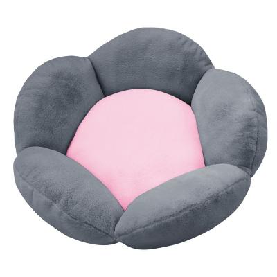 China Breathable Flower Shape Self-heating Non-slip Bottom Cartoon Pet Cat Bed for sale