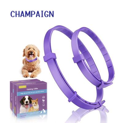 China Small Animals Anti-Anxiety Lavender 100% Soothing Collar with Long Lasting Effect for All Sizes Dogs and Cats for sale