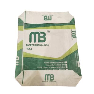 China Bolsa fabricante Bolsa de válvula de tejido de PP vacía para cemento de mortero 50kg 40kg 30kg 25kg 20kg en venta