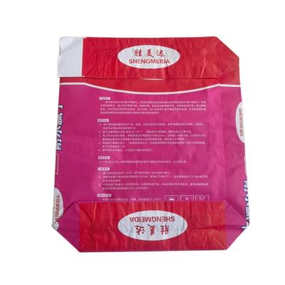 Cina 2 Ply 90GSM Paper & 1 Ply Film Cement Packing Bags Per 20kg 25kg Materassi Adesivi Materasso in vendita