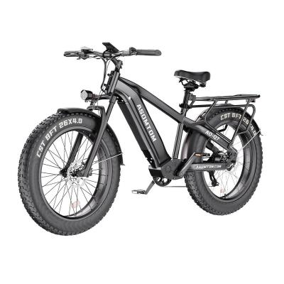 China Aluminum Alloy Free Shipping US Unisex 6061 Aluminum Alloy Electric Bike Tube Battery 30-50KM/h Speed Hot Sale Fat Tire Mountain Bike Style for sale