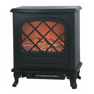 China Free Standing 3D Porcelain Flame Effect Log Flame Stove Wood Marketplace Heater wal Electric Fireplace for sale