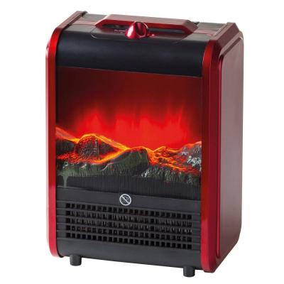 China Hotel 120V ETL Certificate Mini Space Heater Portable Desktop Electric Fireplace for sale