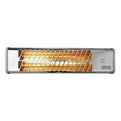 China CE IPX4 Waterproof ERP Bathroom Waterproof Approval 1200W Electric Quartz Wall Mounted Heater for sale