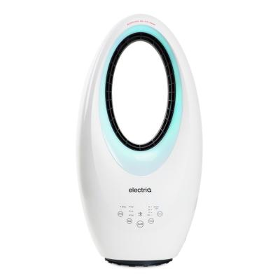 China New Design Bladeless 2021 Best Selling Electric 2000W 2 in 1 Space Heater and Hot Cool Tower Shape Bladeless Fan for sale