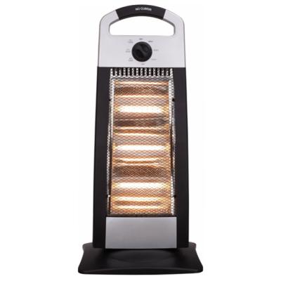 China With swinging function rack 1200W with 3 tube 400W electric halogen heater estufa halogena halogen heater for sale