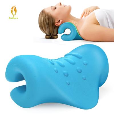 China Neck Chiropractic PillowTraction Pillow Traction Device and Cervical Neck and Shoulder Neck Stretcher Relaxer for sale