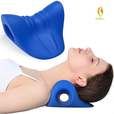 China Cervical Chiropractic Pillow Neck Stretcher Spine Alignment Neck and Shoulder Relaxer for TMJ Pain Relief for sale