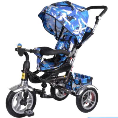 China Ride On Toy Hot Selling Cheap Kids Tricycle With Seat And Canopy Three Wheels Large Rotating Tricycle For Kids For Sale for sale