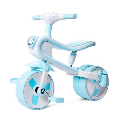 China Ride On Toy 2021 New 2in1 Tricycles For Kids Tricycle For Kids Tricycles With Sun Shade For Baby Kid Tricycle For Sale for sale