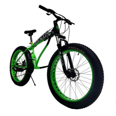 China The Popular 26 Inch 21 Speed ​​Shock Absorption Fat Tire Mountaineers Snow Bike for sale