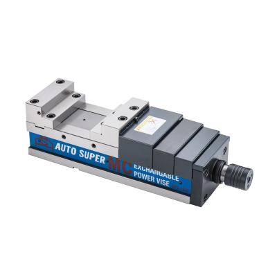 China Factory MC Power Exchangeable Vise CNC Machining Center High Accuracy Vertical Horizontal Vise for sale